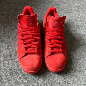 Adidas Originals Stan Smith Red Suede